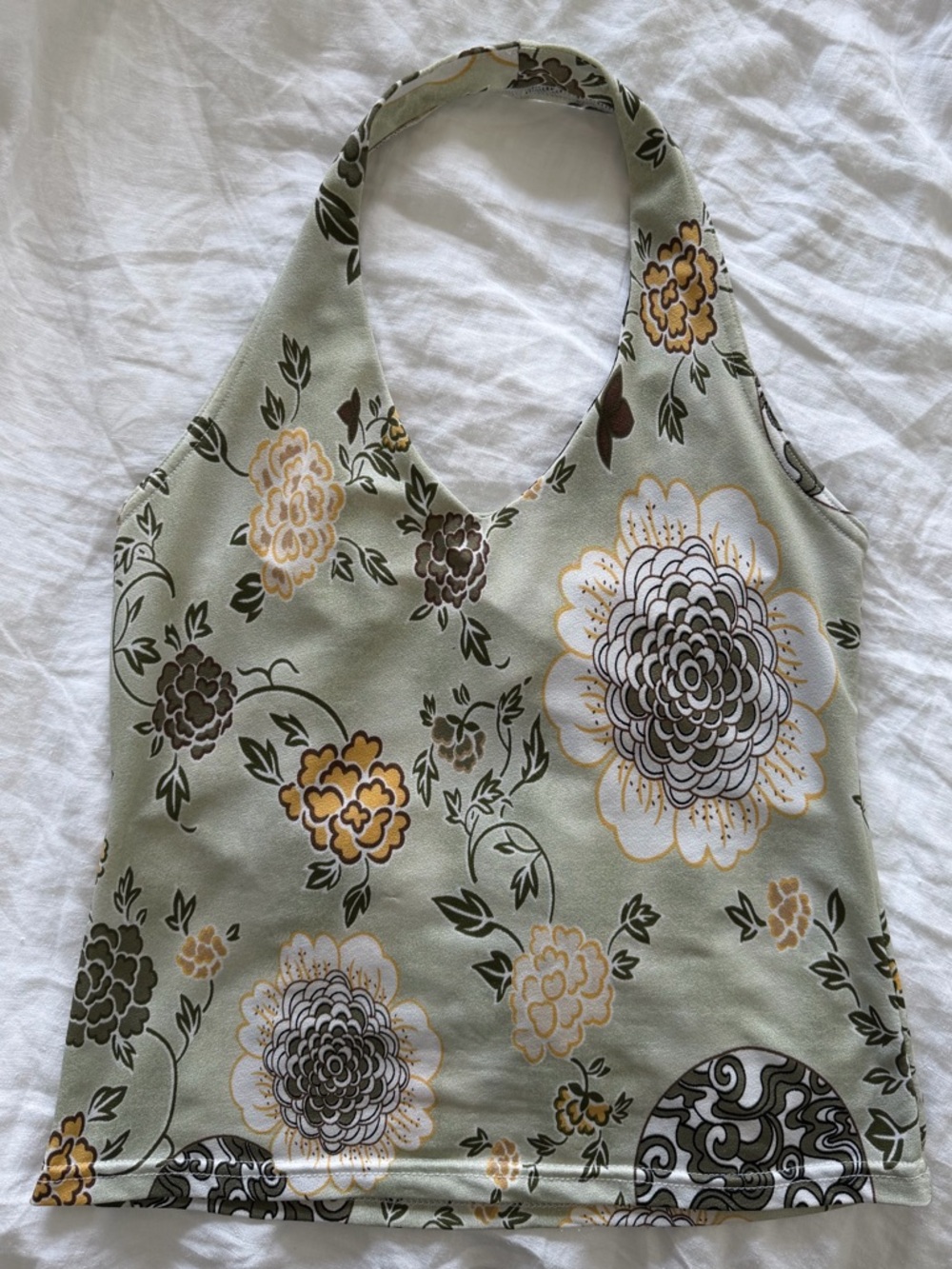Vintage Suzy Shier Floral Halter Top!